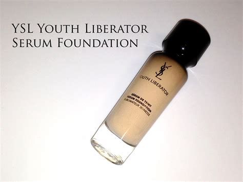 ysl forever youth liberator serum in creme review|ysl youth liberator foundation reviews.